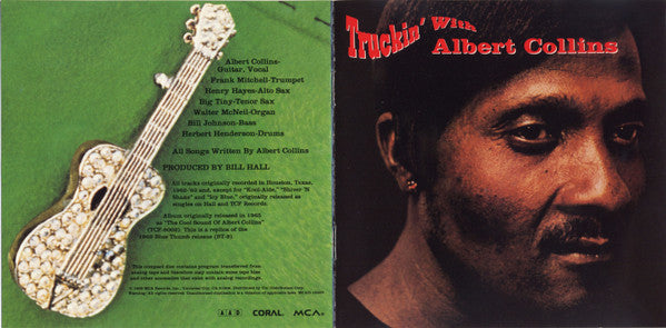 Albert Collins : Truckin' With Albert Collins (CD, RE)