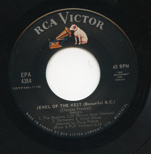 Doug Parker (4) : Jewel Of The West (Beautiful B.C.) (7", EP)