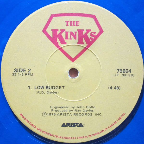 The Kinks : (Wish I Could Fly Like) Superman (12", Ltd, Blu)