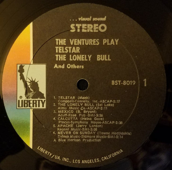 The Ventures : Play Telstar, The Lonely Bull (LP, Album, All)