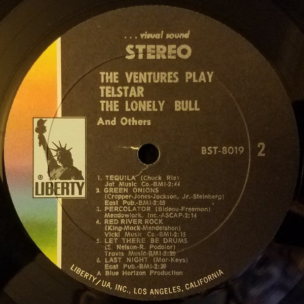 The Ventures : Play Telstar, The Lonely Bull (LP, Album, All)