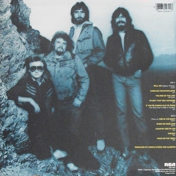 Alabama : Roll On (LP, Album, Ind)