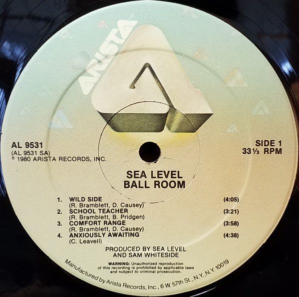 Sea Level : Ball Room (LP, Album, Kee)