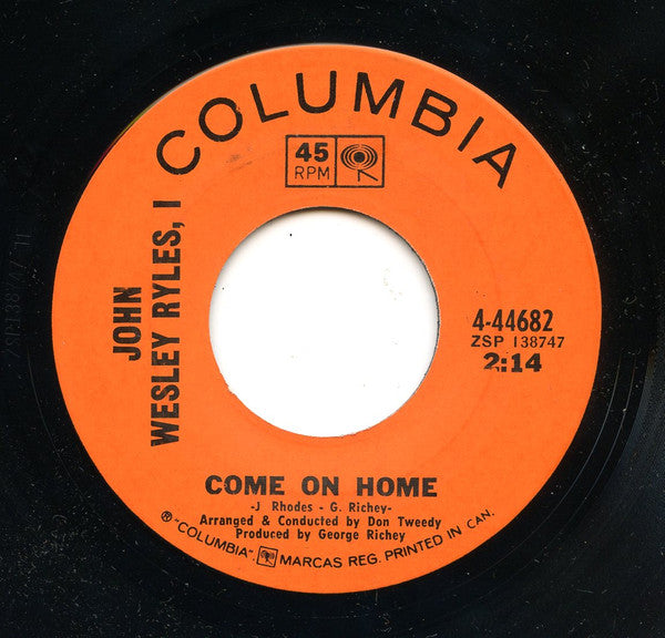 John Wesley Ryles : Kay (7", Single)