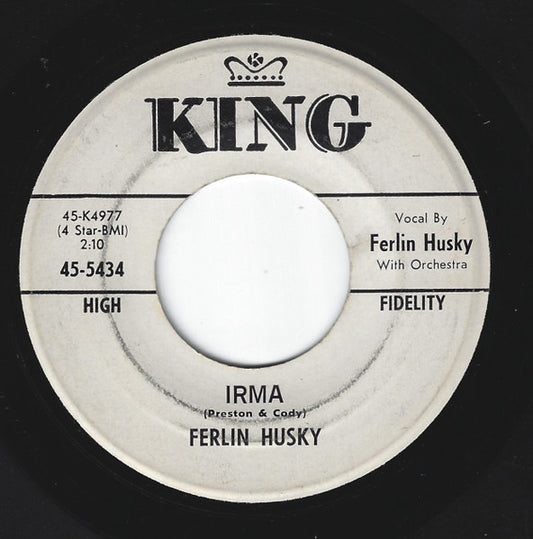 Ferlin Husky : Irma (7", Single)