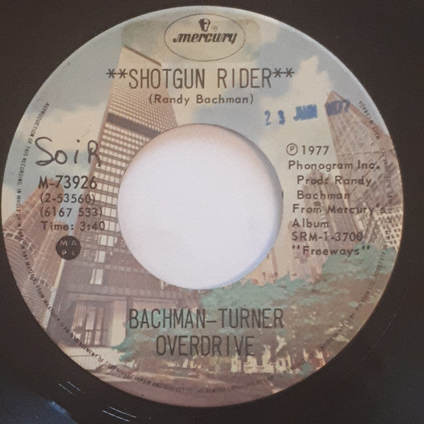 Bachman-Turner Overdrive : Down, Down (7")