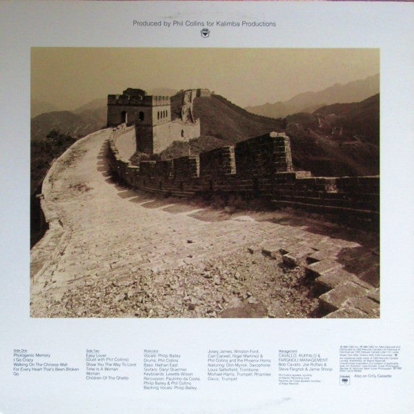 Philip Bailey : Chinese Wall (LP, Album)