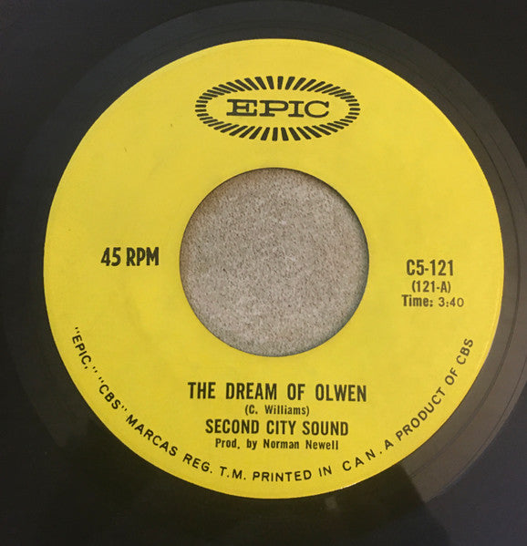Second City Sound : The Dream Of Olwyn / A Touch Of Velvet A Sting Of Brass (7", Single)