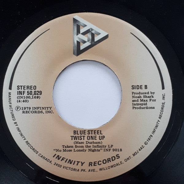 Blue Steel : No More Lonely Nights (7", Single)