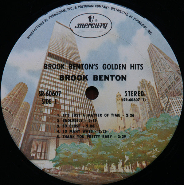 Brook Benton : Brook Benton's Golden Hits (LP, Comp, RE, Ter)