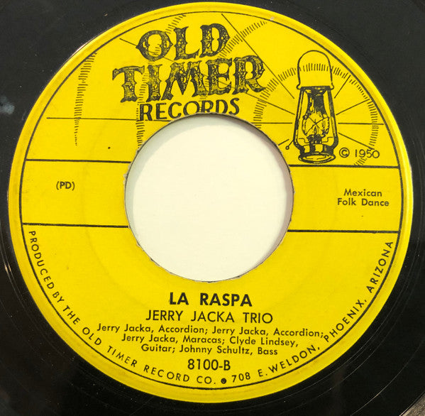 Jerry Jacka Trio : Chiapanecas / La Raspa (7", Single)