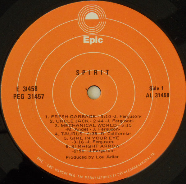 Spirit (8) : Spirit (2xLP, Comp)