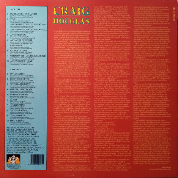 Craig Douglas (2) : Only 16 (LP, Comp, Mono)