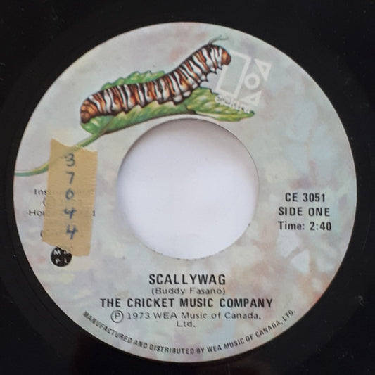 The Cricket Music Orchestra : Scallywag (7")