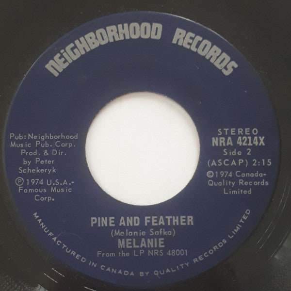 Melanie (2) : Love To Lose Again (7", Single)