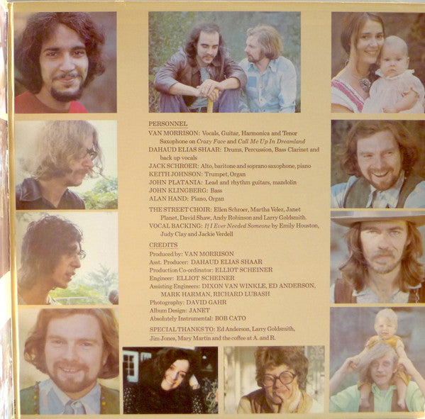 Van Morrison : His Band And The Street Choir (LP, Album, Gat)