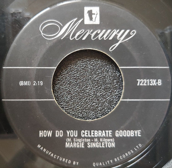 Margie Singleton : Old Records / How Do You Celebrate Goodbye (7", Single)