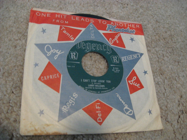 Larry Williams (3) : Steal A Little Kiss (7", Single)