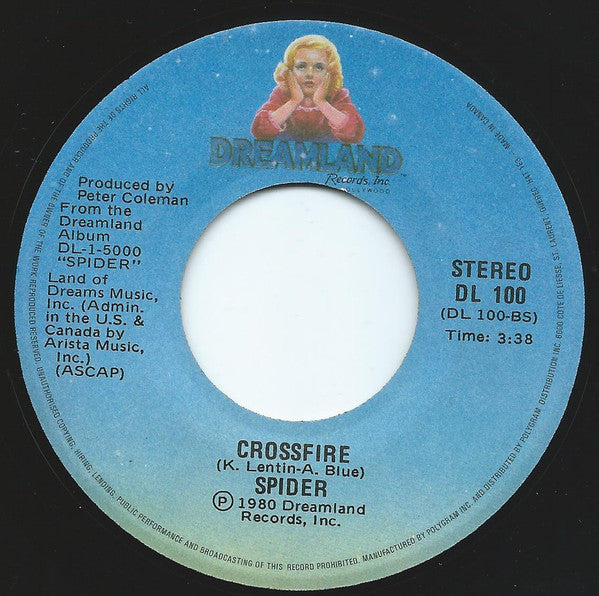 Spider (12) : New Romance (It's A Mystery) (7")
