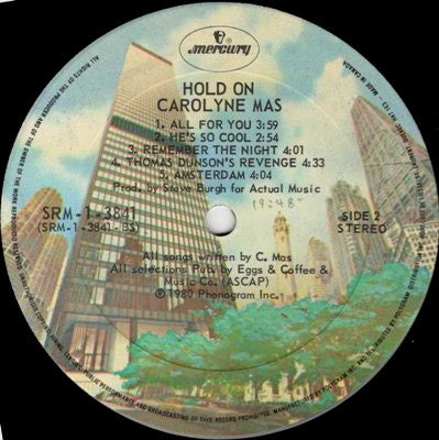 Carolyne Mas : Hold On (LP)