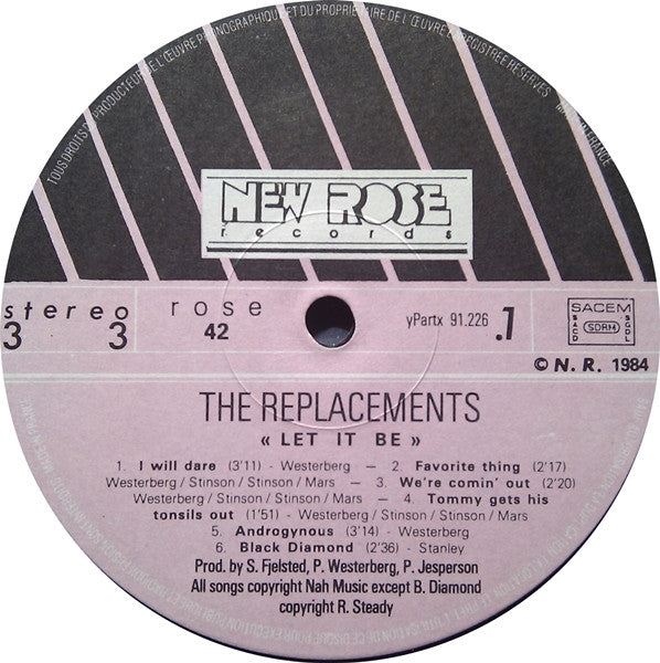 The Replacements : Let It Be (LP, Album)