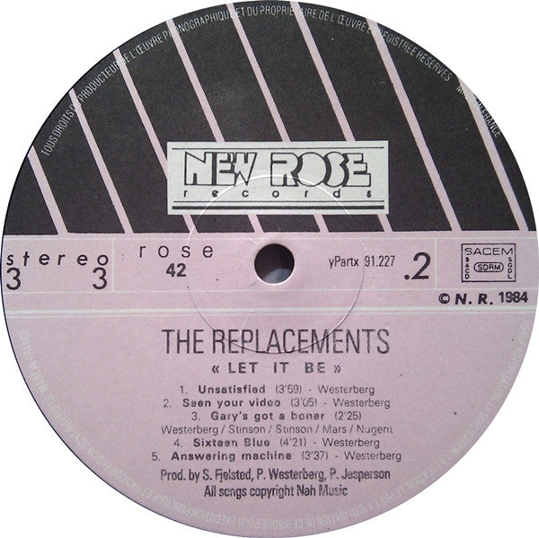 The Replacements : Let It Be (LP, Album)