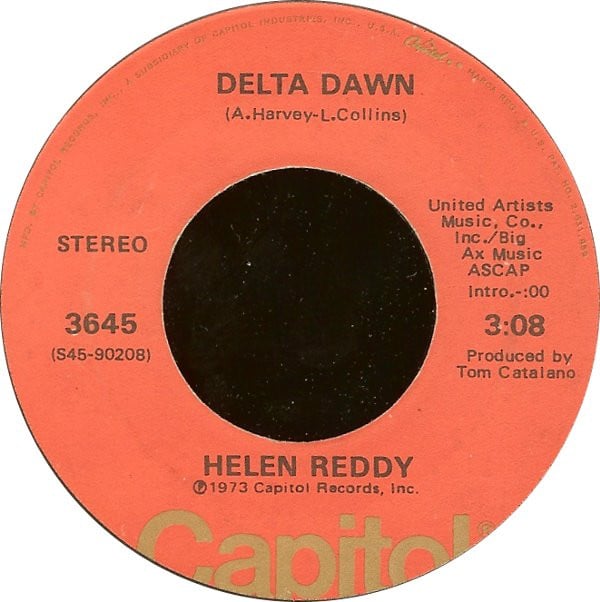 Helen Reddy : Delta Dawn / If We Could Still Be Friends (7", Single, Win)