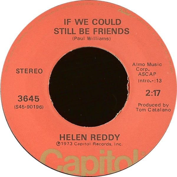 Helen Reddy : Delta Dawn / If We Could Still Be Friends (7", Single, Win)