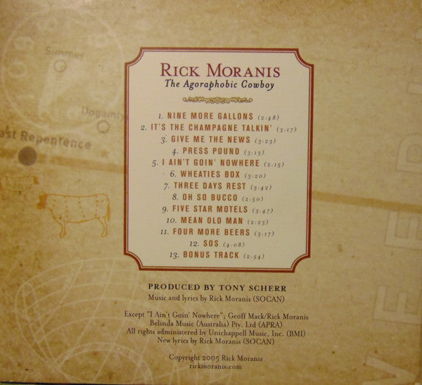 Rick Moranis : The Agoraphobic Cowboy (CD, Album)