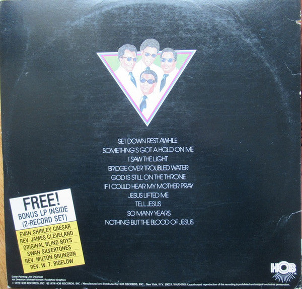 The Original Blind Boys Of Alabama* : I Saw The Light (LP, Album, Comp, Gat)