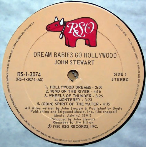 John Stewart (2) : Dream Babies Go Hollywood (LP, Album)
