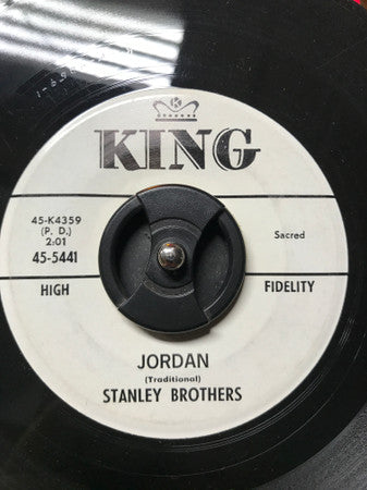 The Stanley Brothers : Angel Of Death / Jordan (7", Single, Promo)