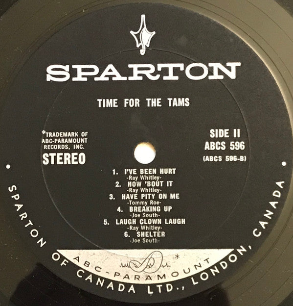 The Tams : Time For The Tams (LP, Album)