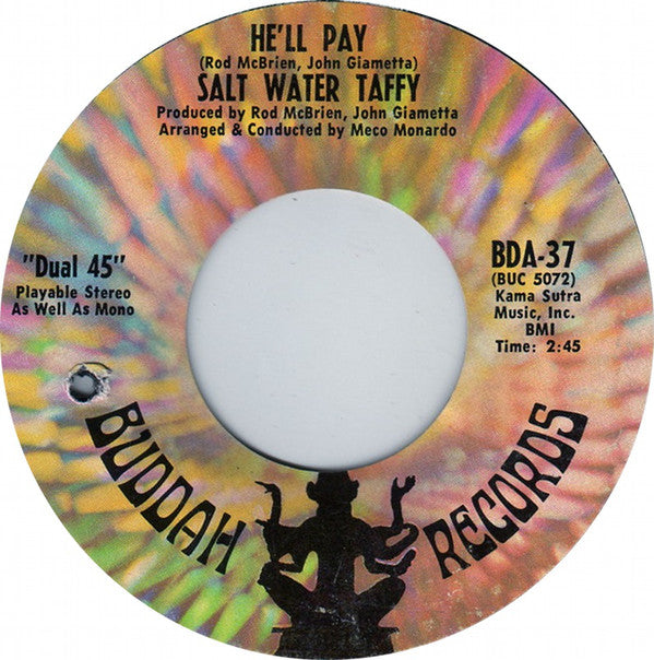 Salt Water Taffy : Finders Keepers / He'll Pay (7", Single)
