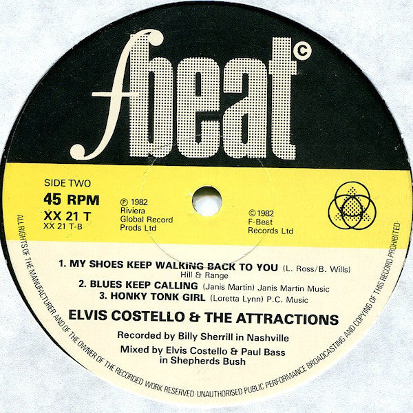 Elvis Costello And The Attractions* With The Royal Philharmonic Orchestra* : I'm Your Toy (12", Single, Ltd)