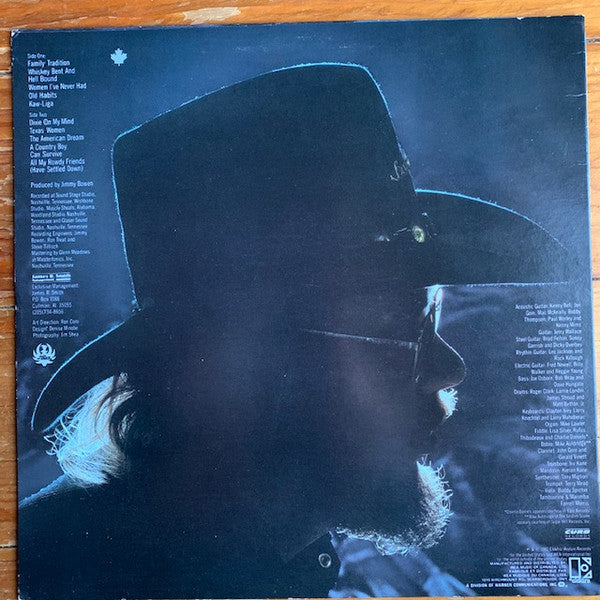 Hank Williams Jr. : Hank Williams Jr.'s Greatest Hits (LP, Comp, RE)