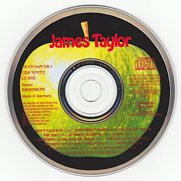 James Taylor (2) : James Taylor (CD, Album, RE, RM)