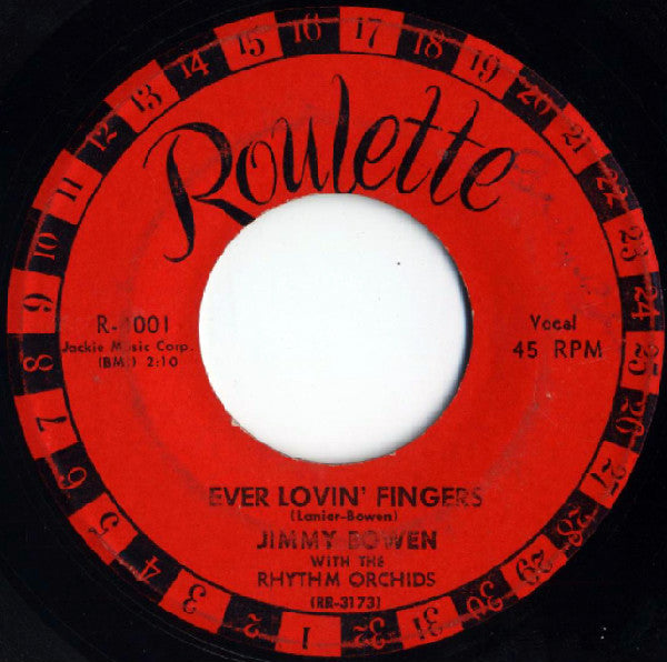 Jimmy Bowen With The Rhythm Orchids : I'm Stickin' With You (7", Single)