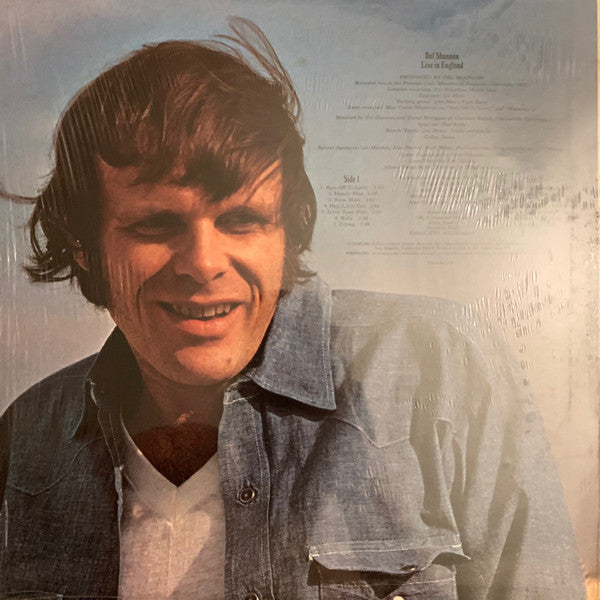 Del Shannon : Live In England (LP, Album)