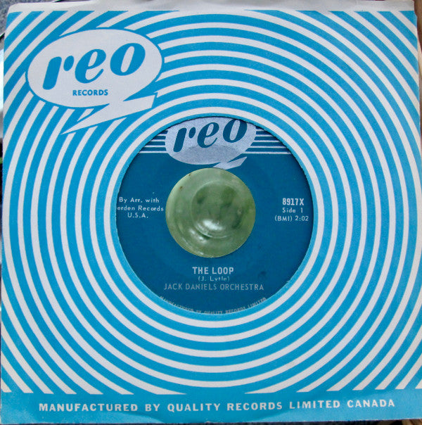 Jack Daniels Orchestra : The Loop / Moonbeams (7", Single, Mono)