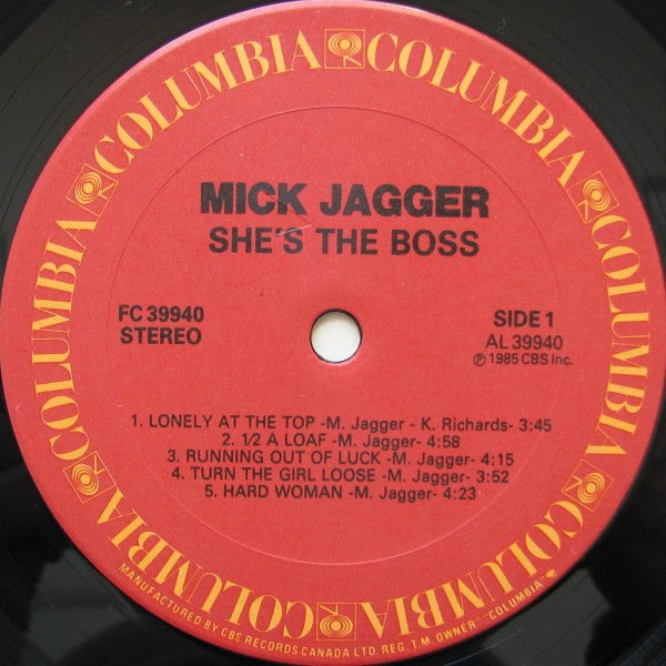 Mick Jagger : She's The Boss (LP, Album)