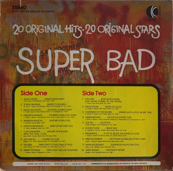 Various : Super Bad (LP, Comp)