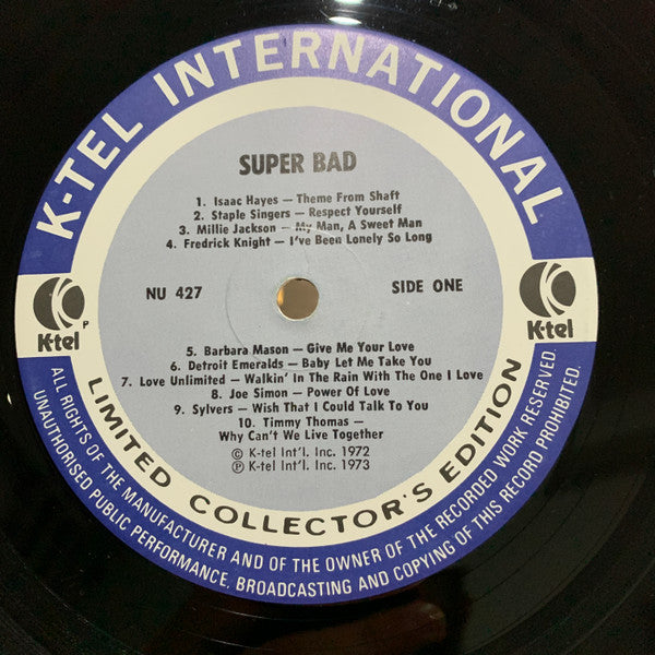Various : Super Bad (LP, Comp)