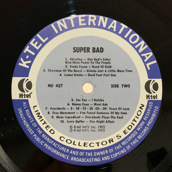 Various : Super Bad (LP, Comp)