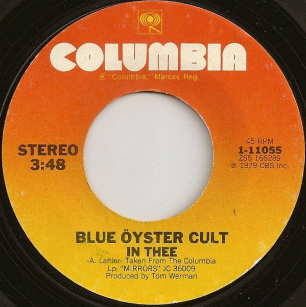 Blue Öyster Cult : In Thee (7")