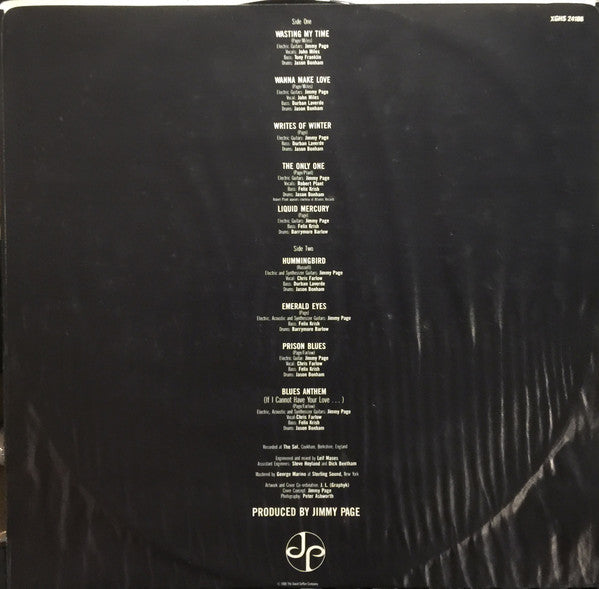 Jimmy Page : Outrider (LP, Album)