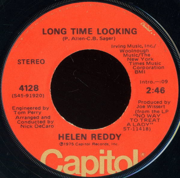 Helen Reddy : Ain't No Way To Treat A Lady (7", Win)