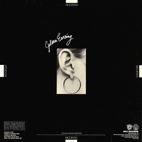 Golden Earring : Moontan (LP, Album, RE)