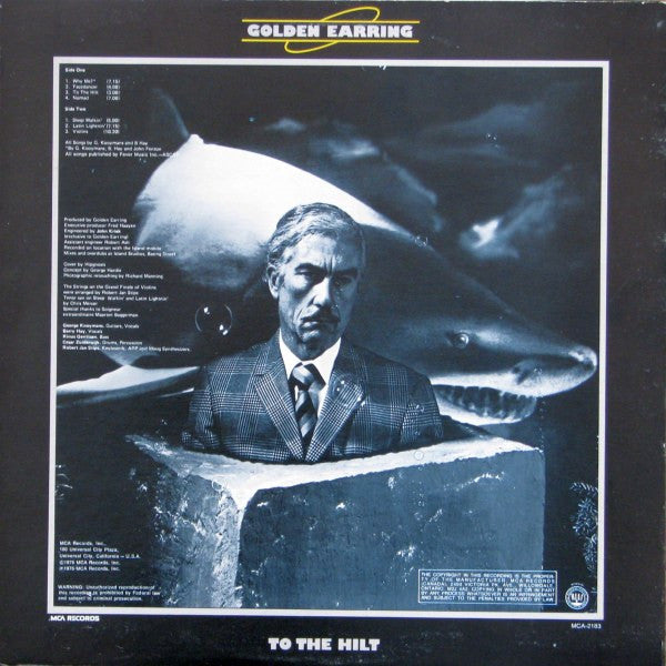 Golden Earring : To The Hilt (LP, Album)