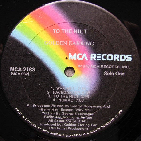 Golden Earring : To The Hilt (LP, Album)